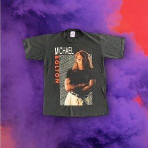 Vintage Size M Michael Bolton 90s Tour T-Shirt